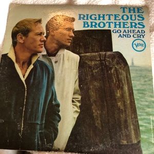 The Righteous Brothers LP Go Ahead and Cry Verve